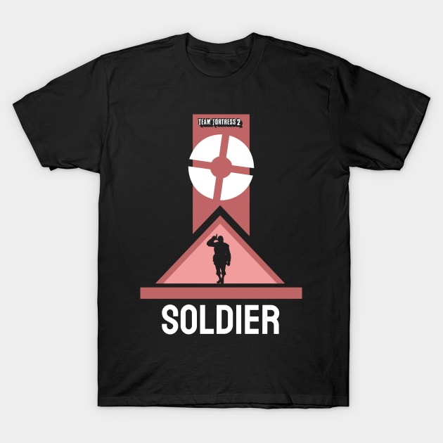 Soldier Team Fortress 2 T-Shirt by mrcatguys